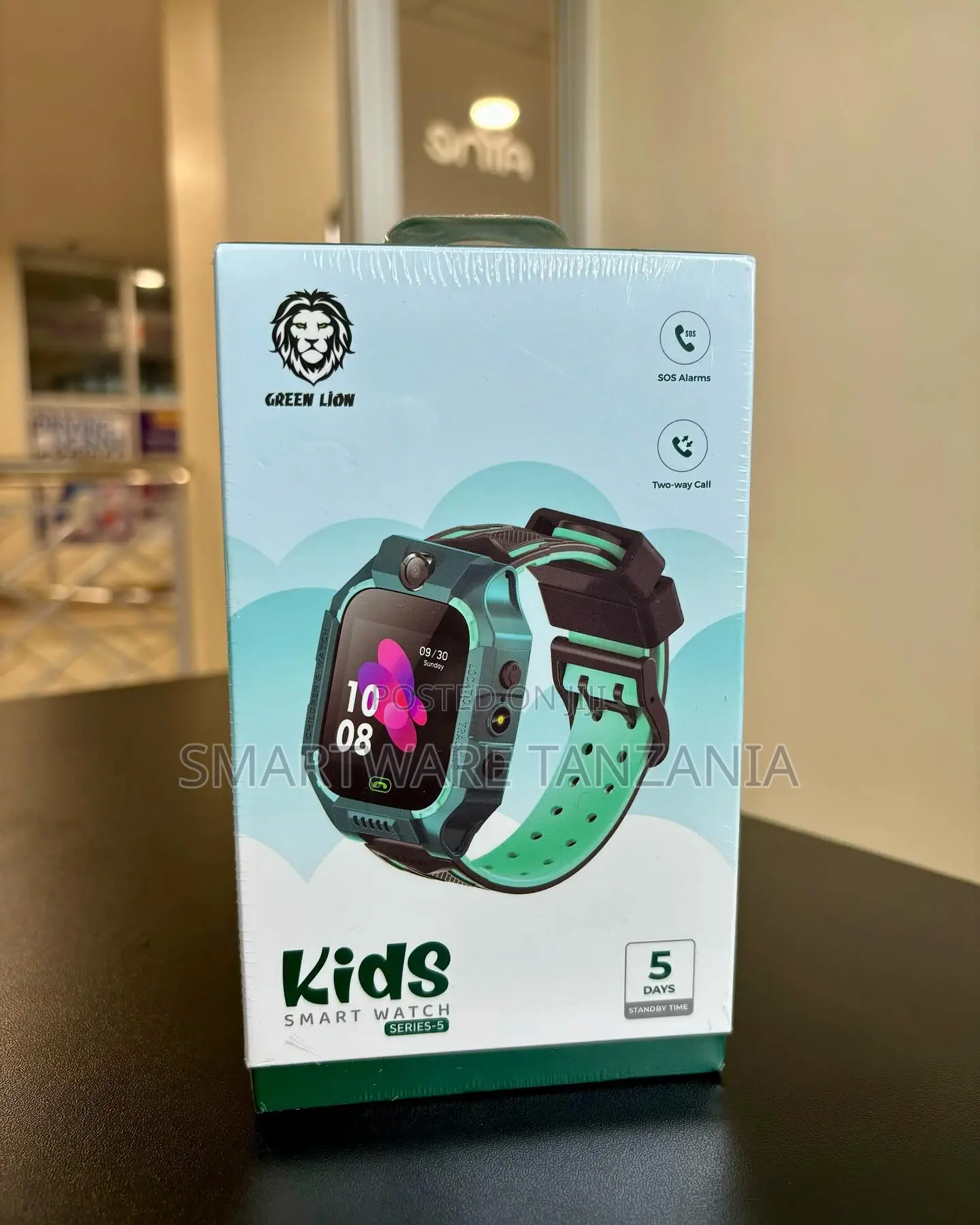 Green Lion Kids Smart Watch Series 5 Sos Two Way Call 5 Days Standby