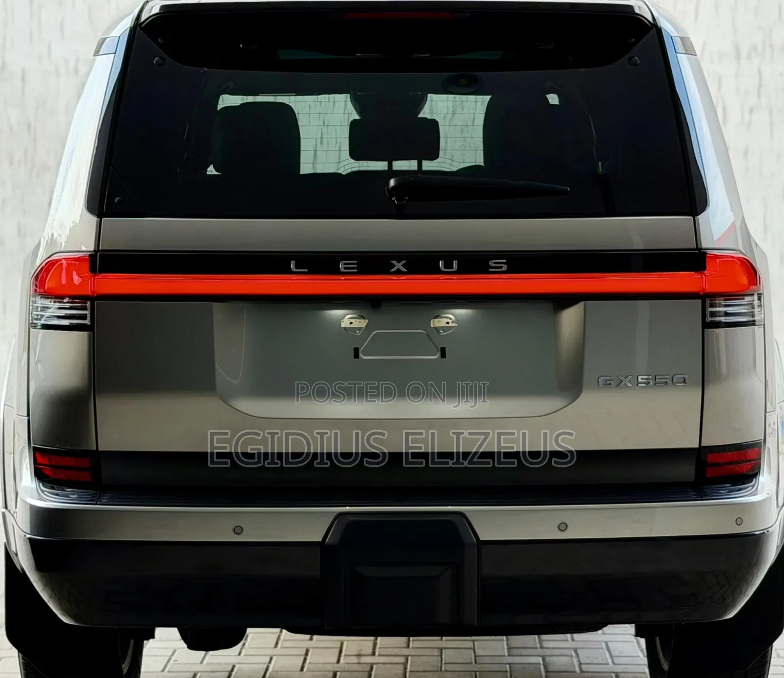 New Lexus GX 2025 Gray