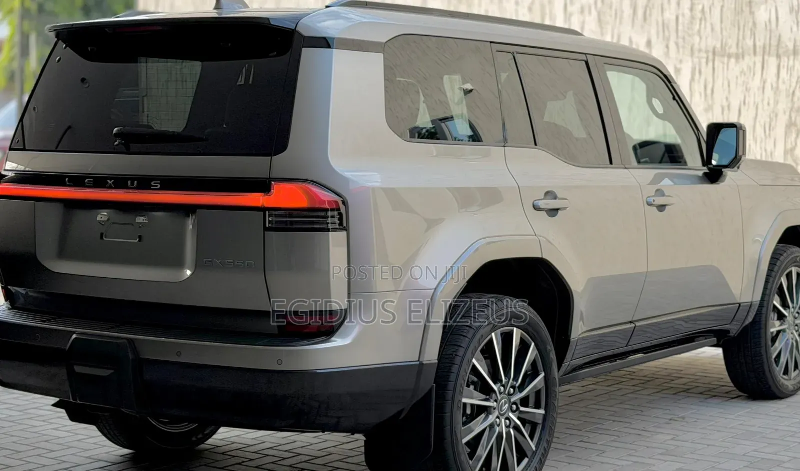 New Lexus GX 2025 Gray