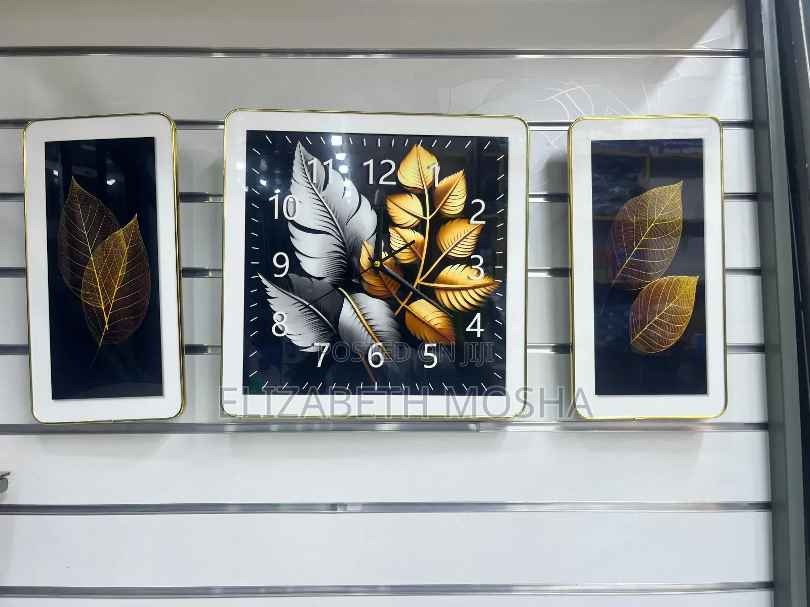 3 PCS Square Clock