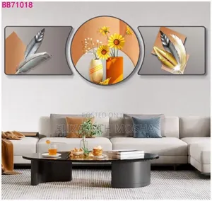 3pcs Geometric Triptych Combination