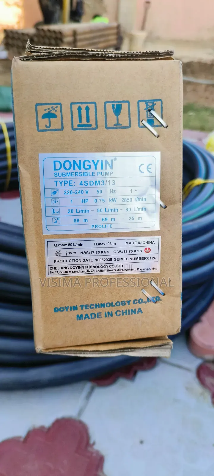 1hp Submersible Pump