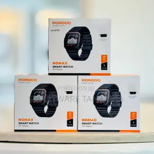 Porodo Nomad Smartwatch: 5 Day Battery Life, Health Monitoring