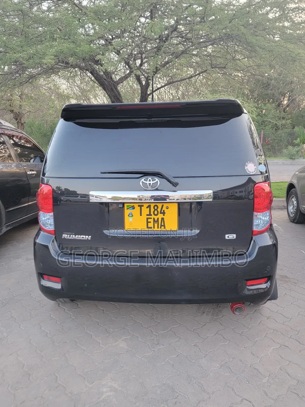 Toyota Corolla Rumion 2008 Black
