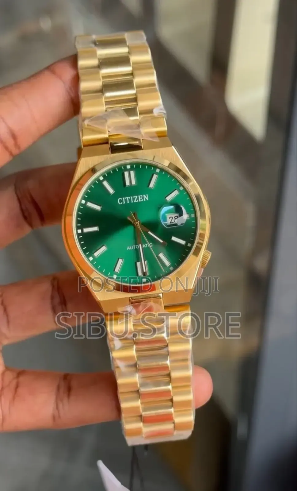 Green Dial Citizen Watch