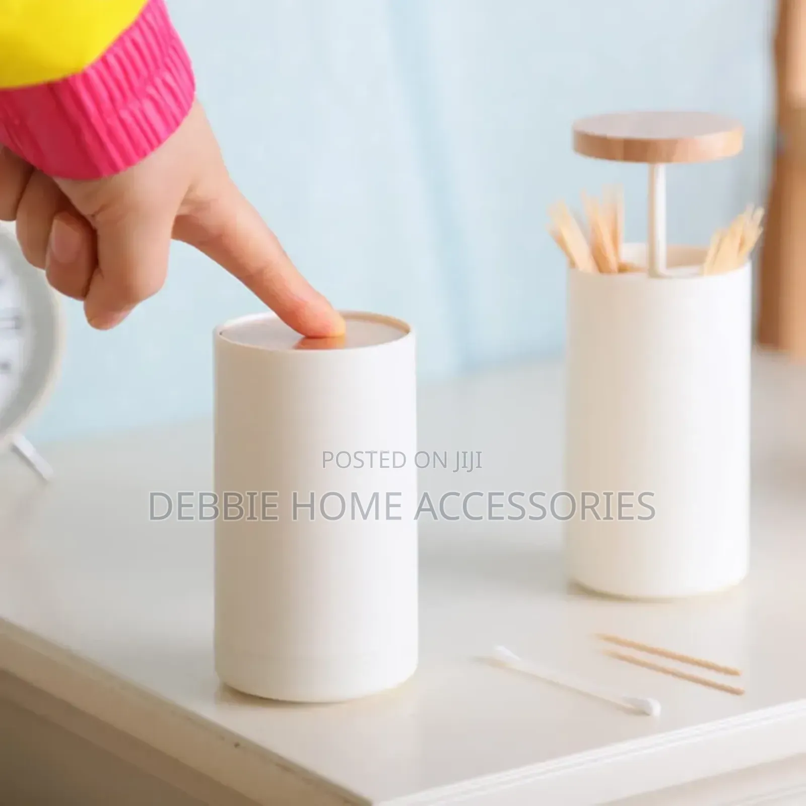 Automatic Cotton Swab Pop-Up / Toothpick Dispenser