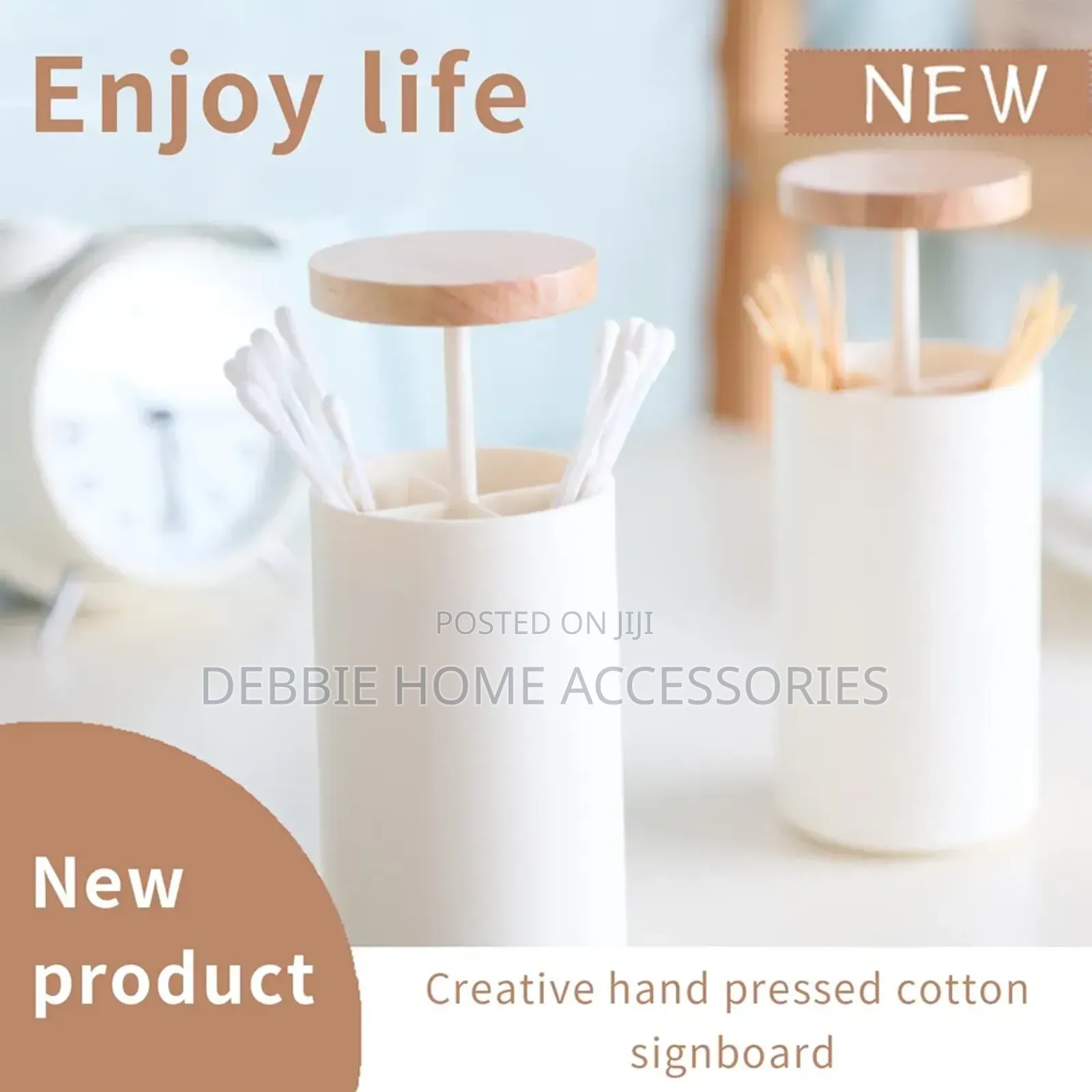 Automatic Cotton Swab Pop-Up / Toothpick Dispenser