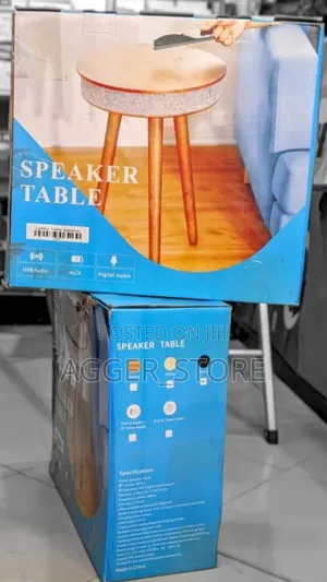 Speaker Table (Coffee Table +Speaker +Wireless Charger)