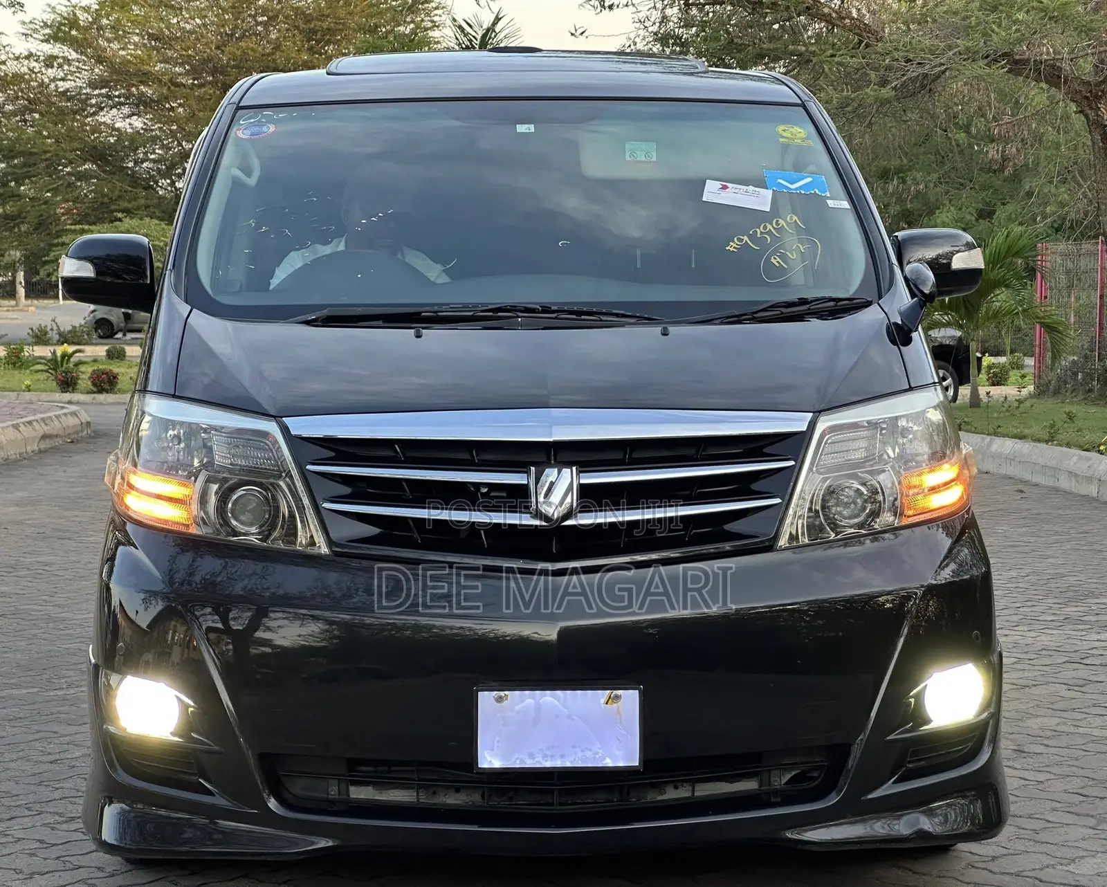 Toyota Alphard 2008 Black