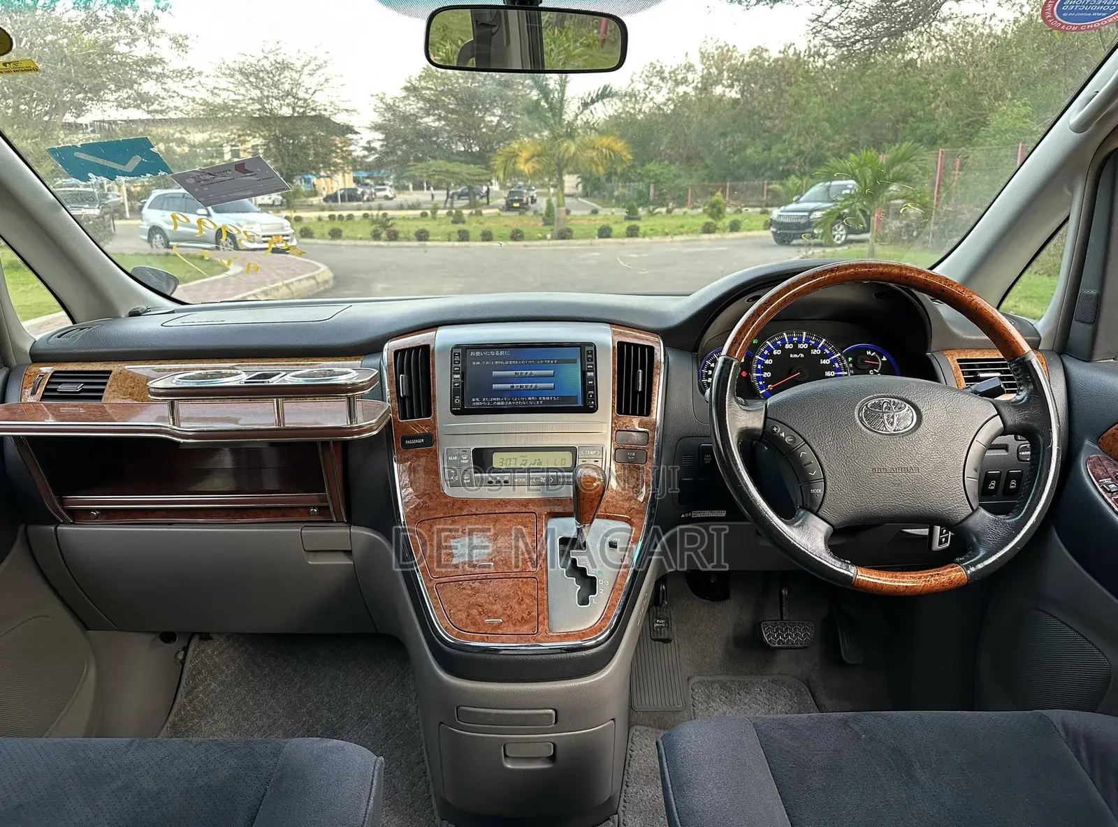 Toyota Alphard 2008 Black