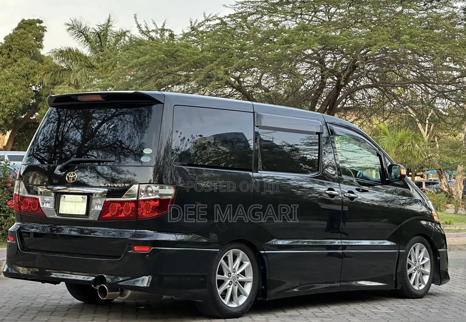 Toyota Alphard 2008 Black