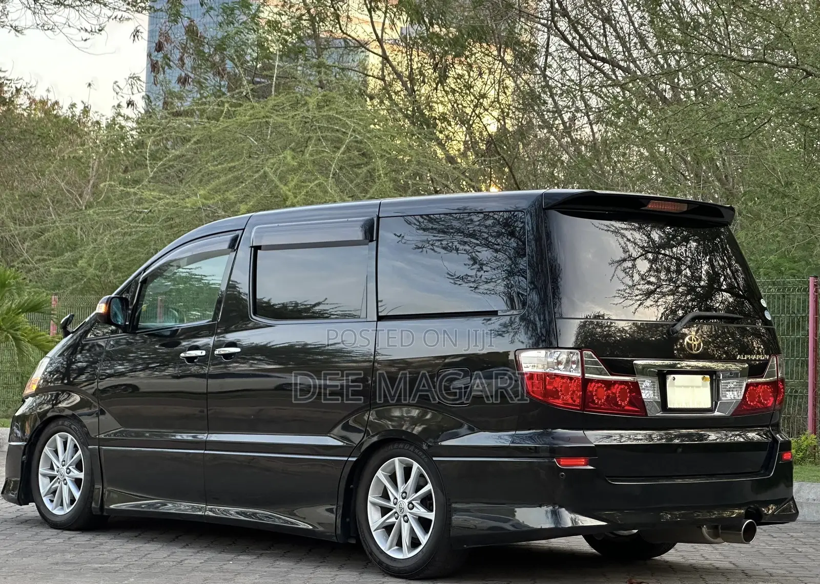 Toyota Alphard 2008 Black