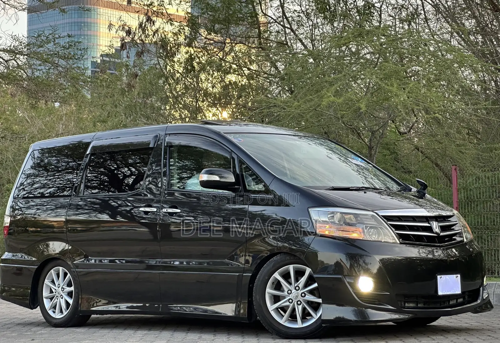 Toyota Alphard 2008 Black