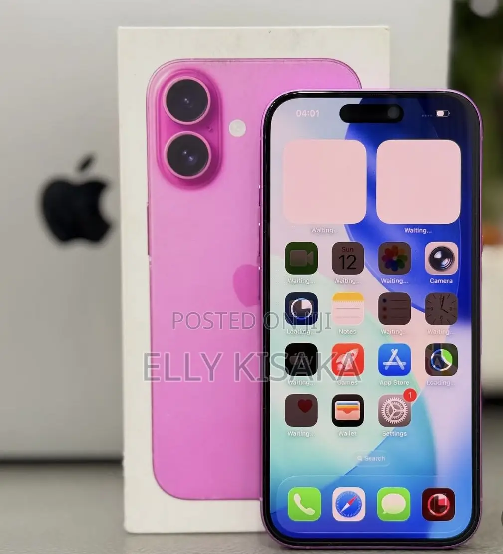 New Apple iPhone 16 128 GB Pink