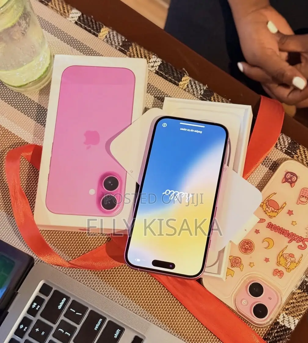 New Apple iPhone 16 128 GB Pink