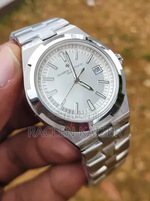 Vacheron Constantin Overseas White Dial Sliver Case Watch