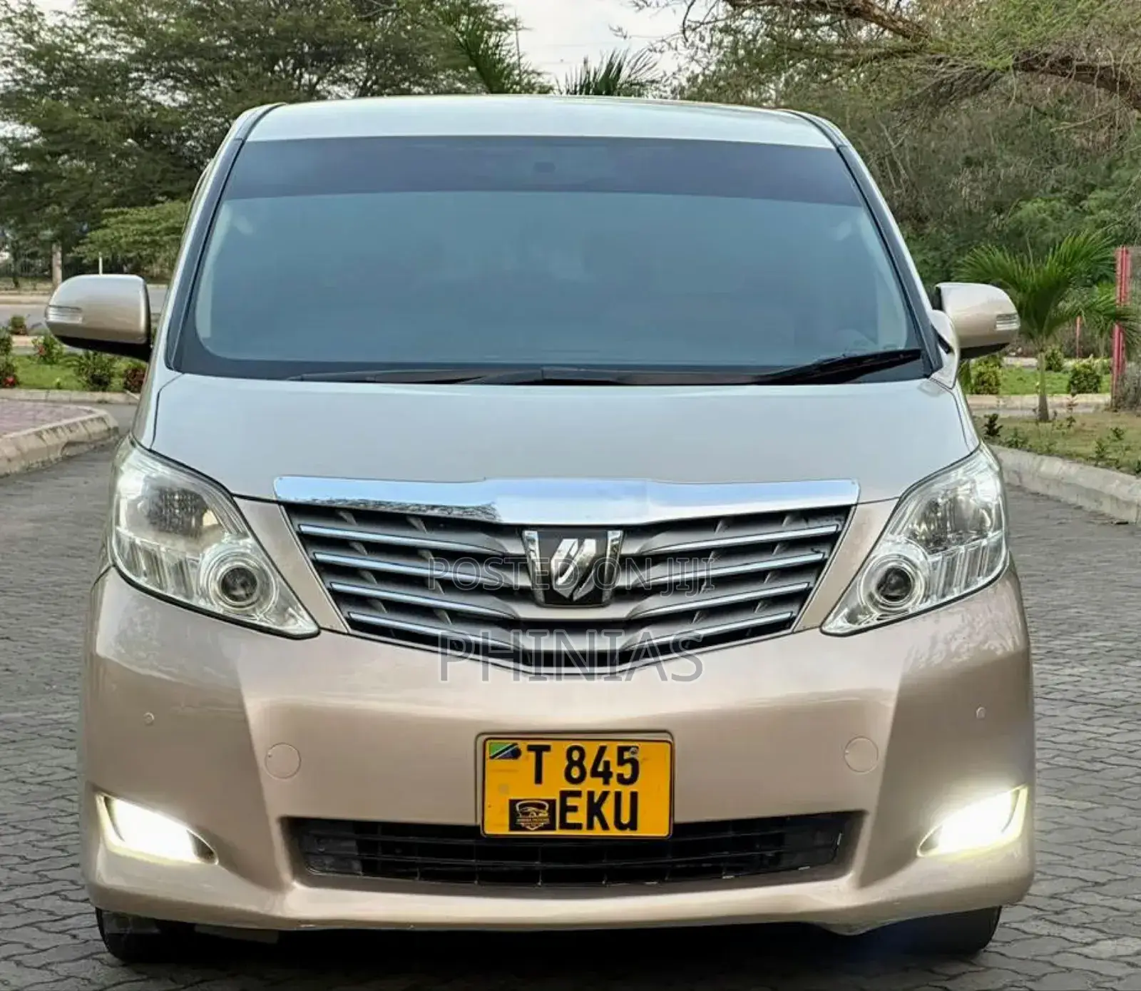 Toyota Alphard 2007 Gold