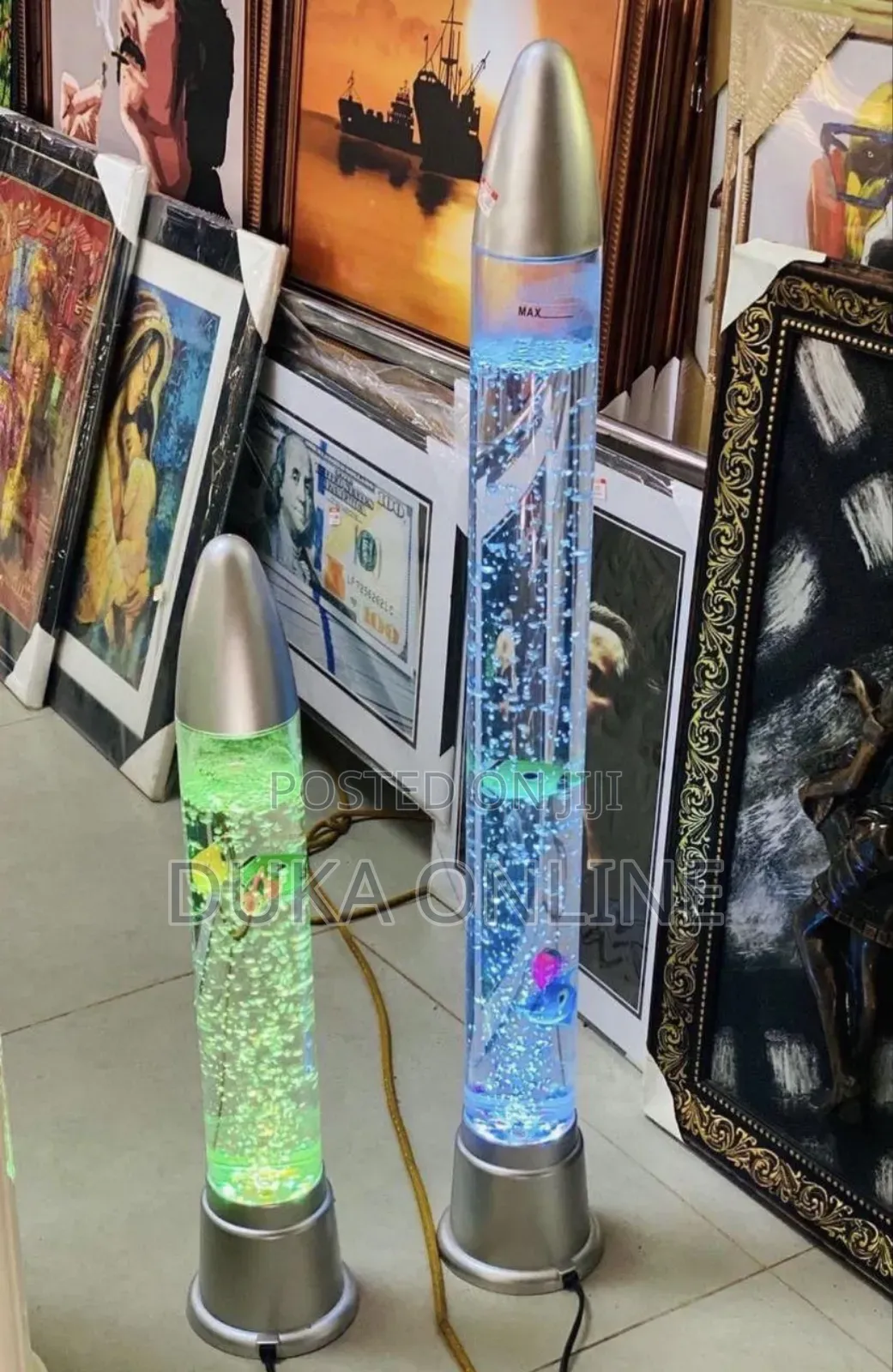 Led Water Bubbling Tower Lump