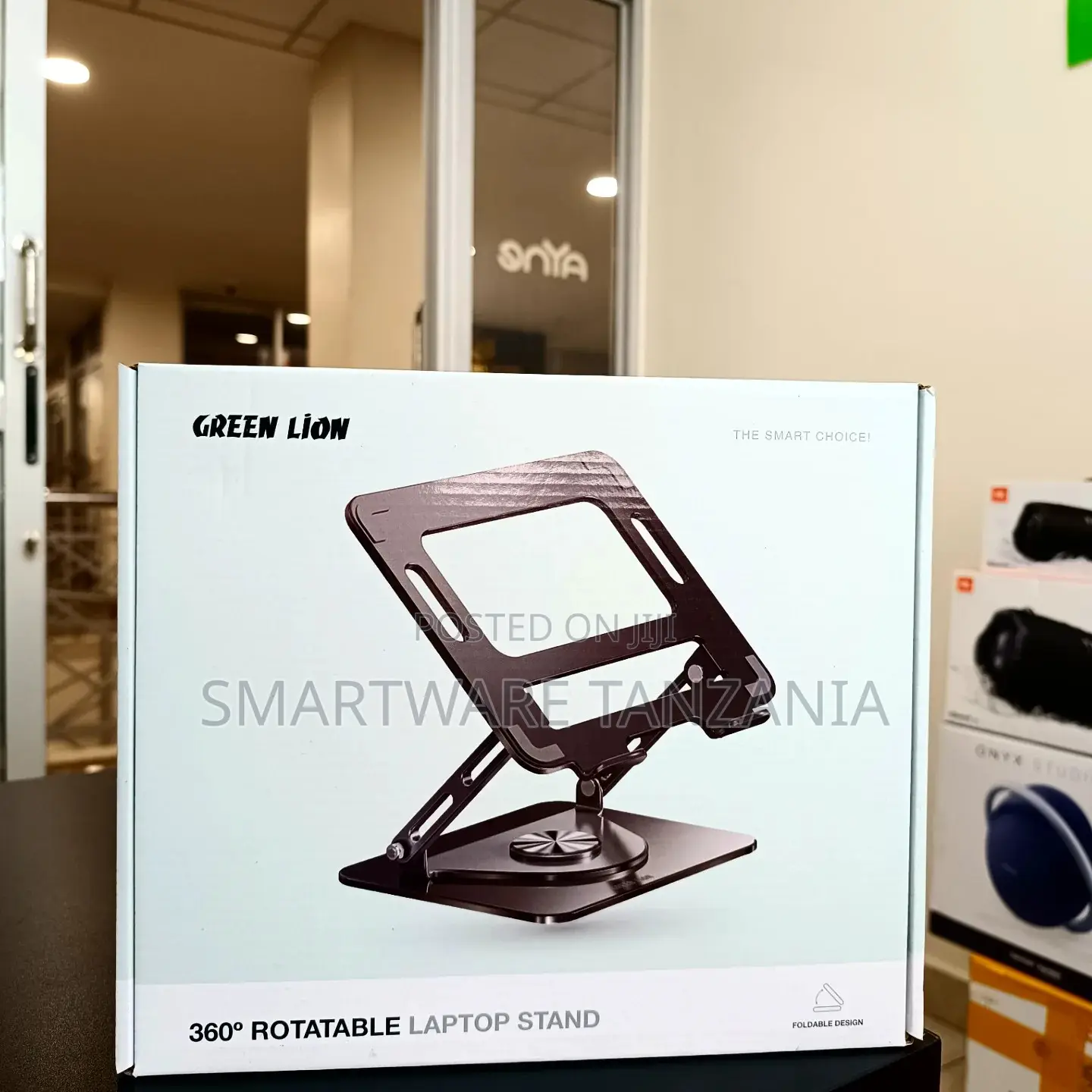 Green Lion 360 Rotatable Laptop Stand Adjustable Foldable Desk