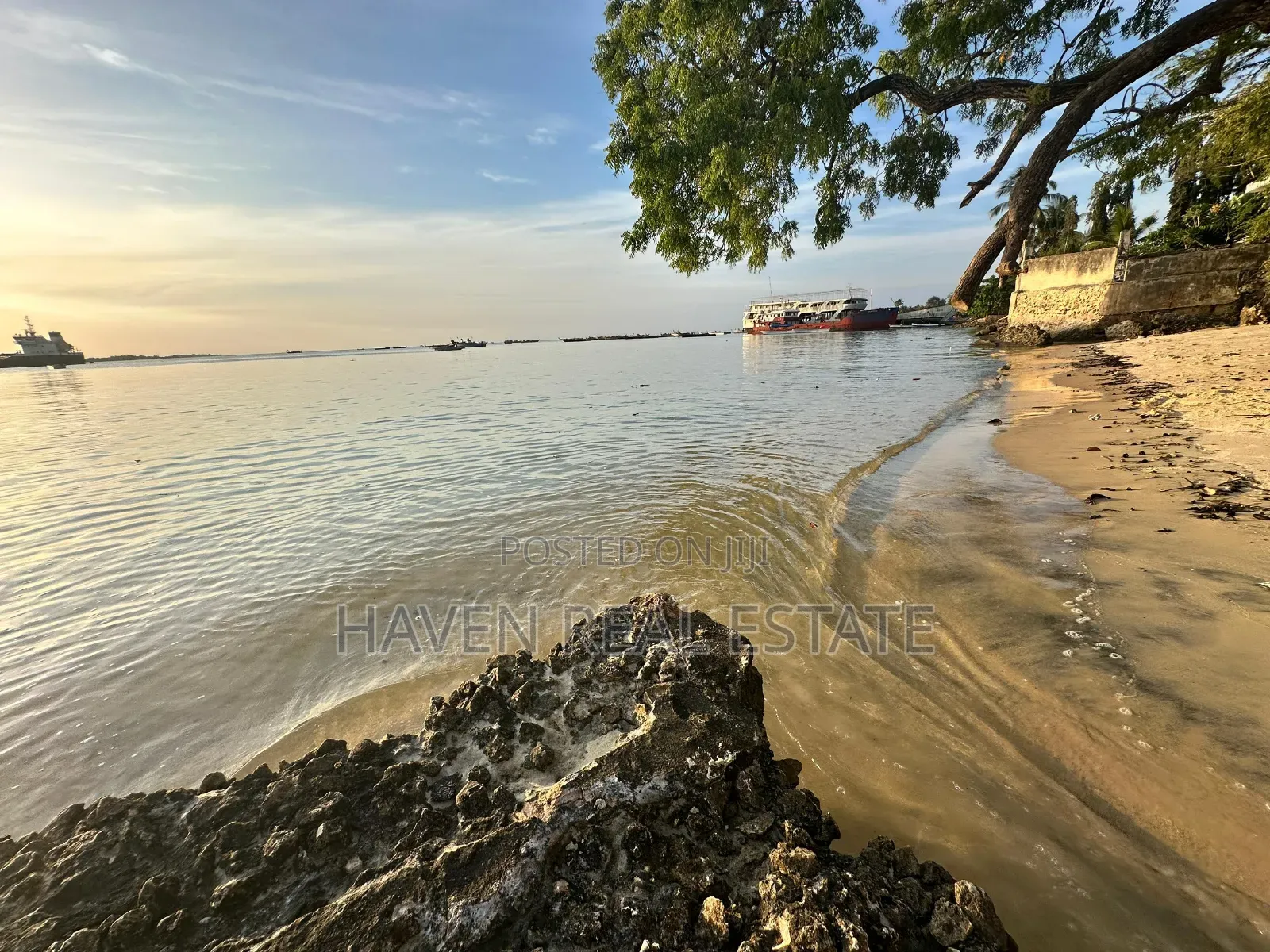 Beach Plot for Sale at Zanzibar