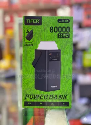 Tifer Power Bank 80,000mah