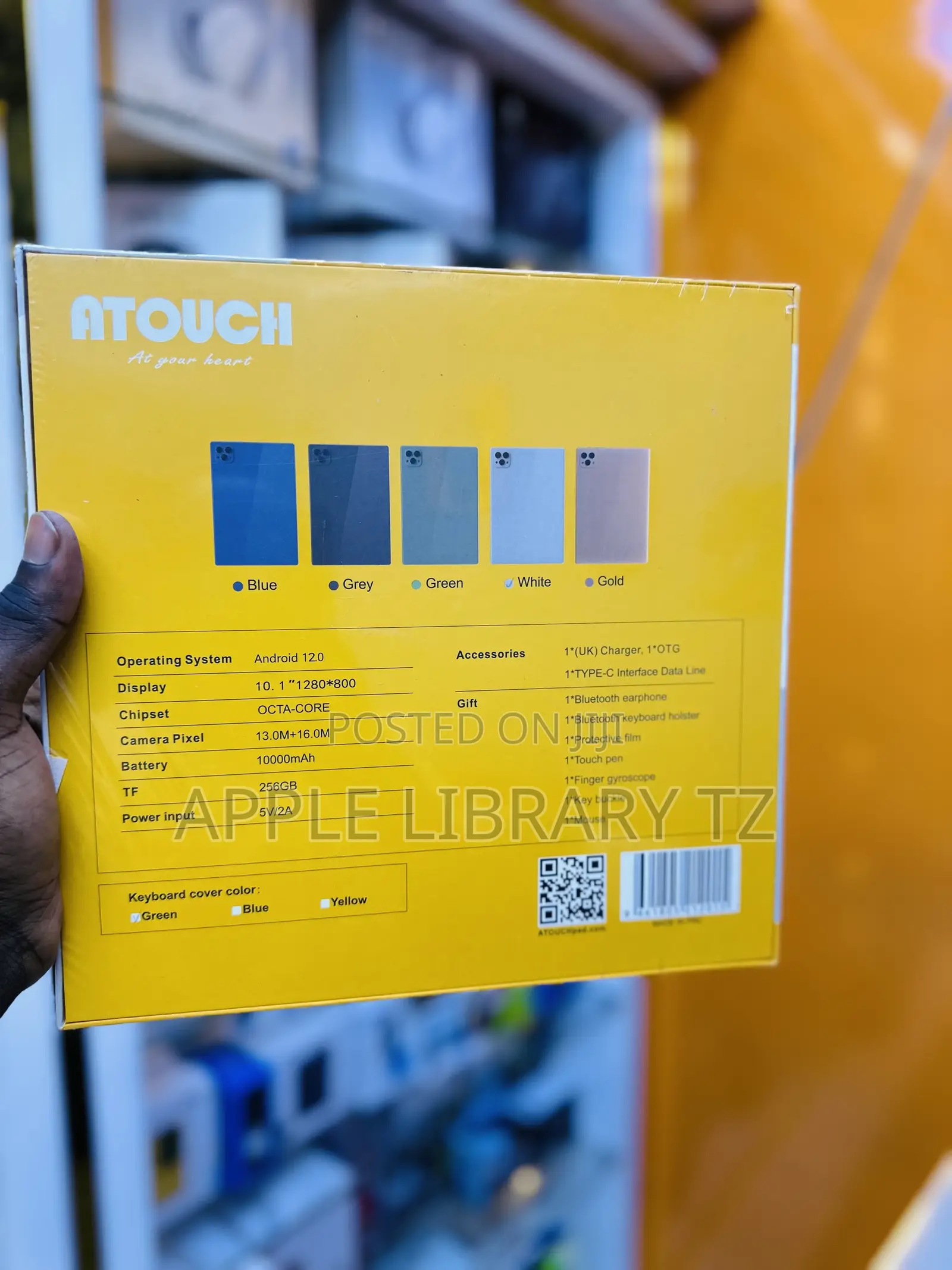 New Atouch X19 Life 256 GB Black