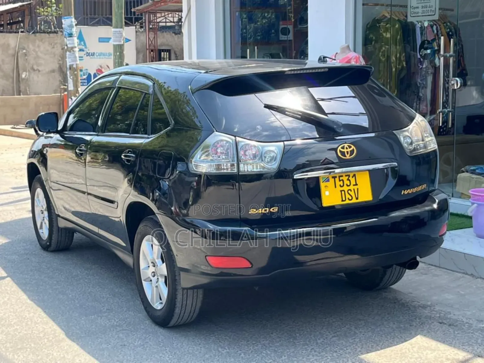 Toyota Harrier 2005 Black