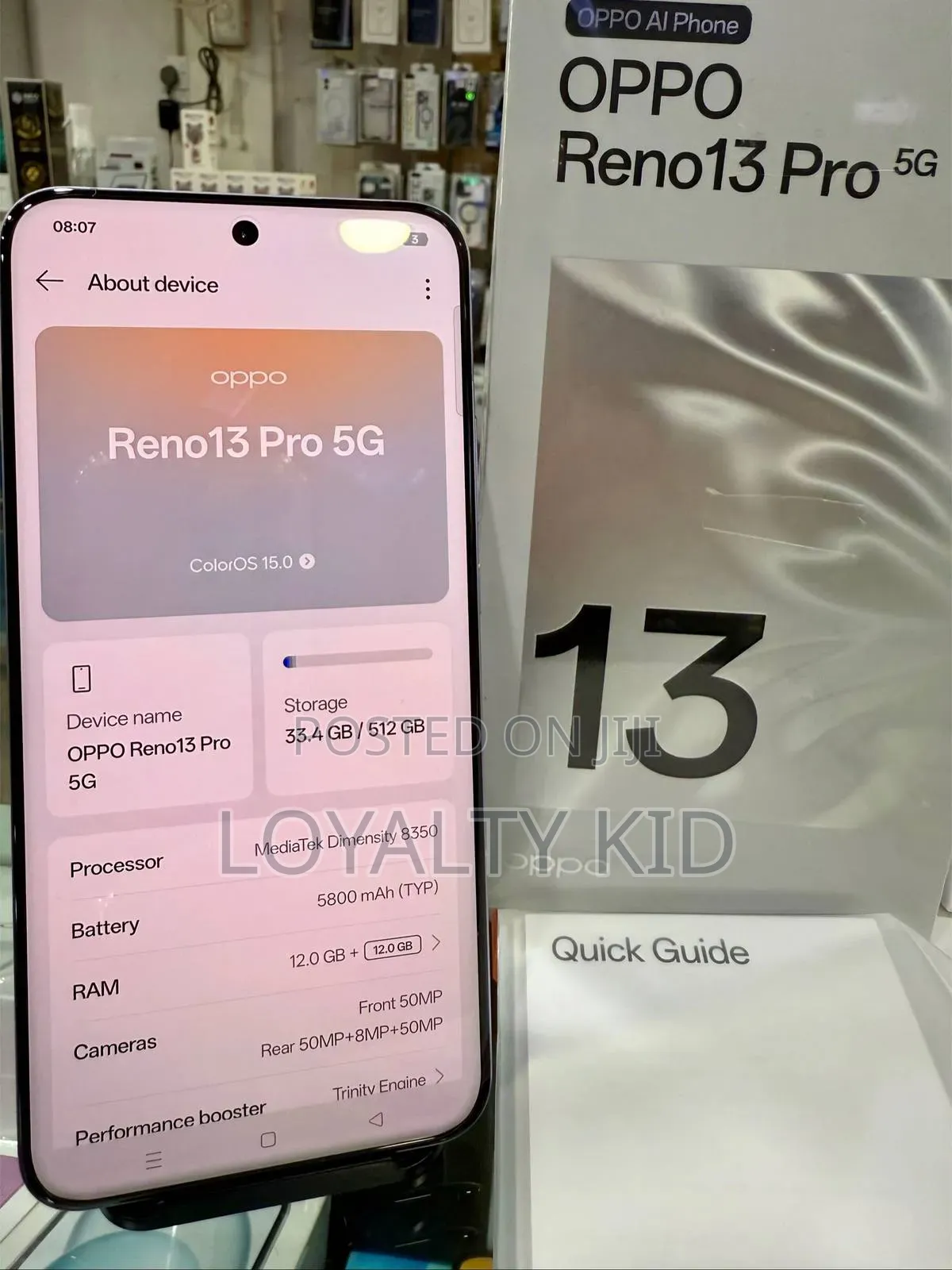 New Oppo Reno13 Pro 12 GB in Ilala - Mobile Phones, Loyalty Brands ...