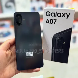 New Samsung Galaxy A07 4G 64 GB Black