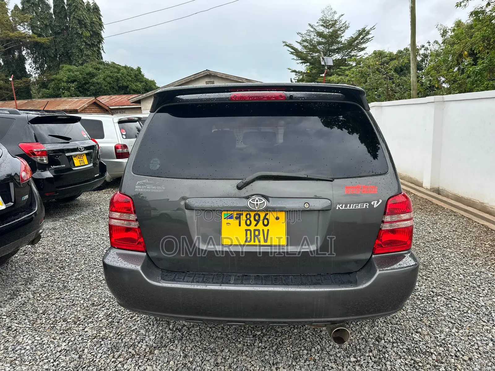 Toyota Kluger 2002 Gray