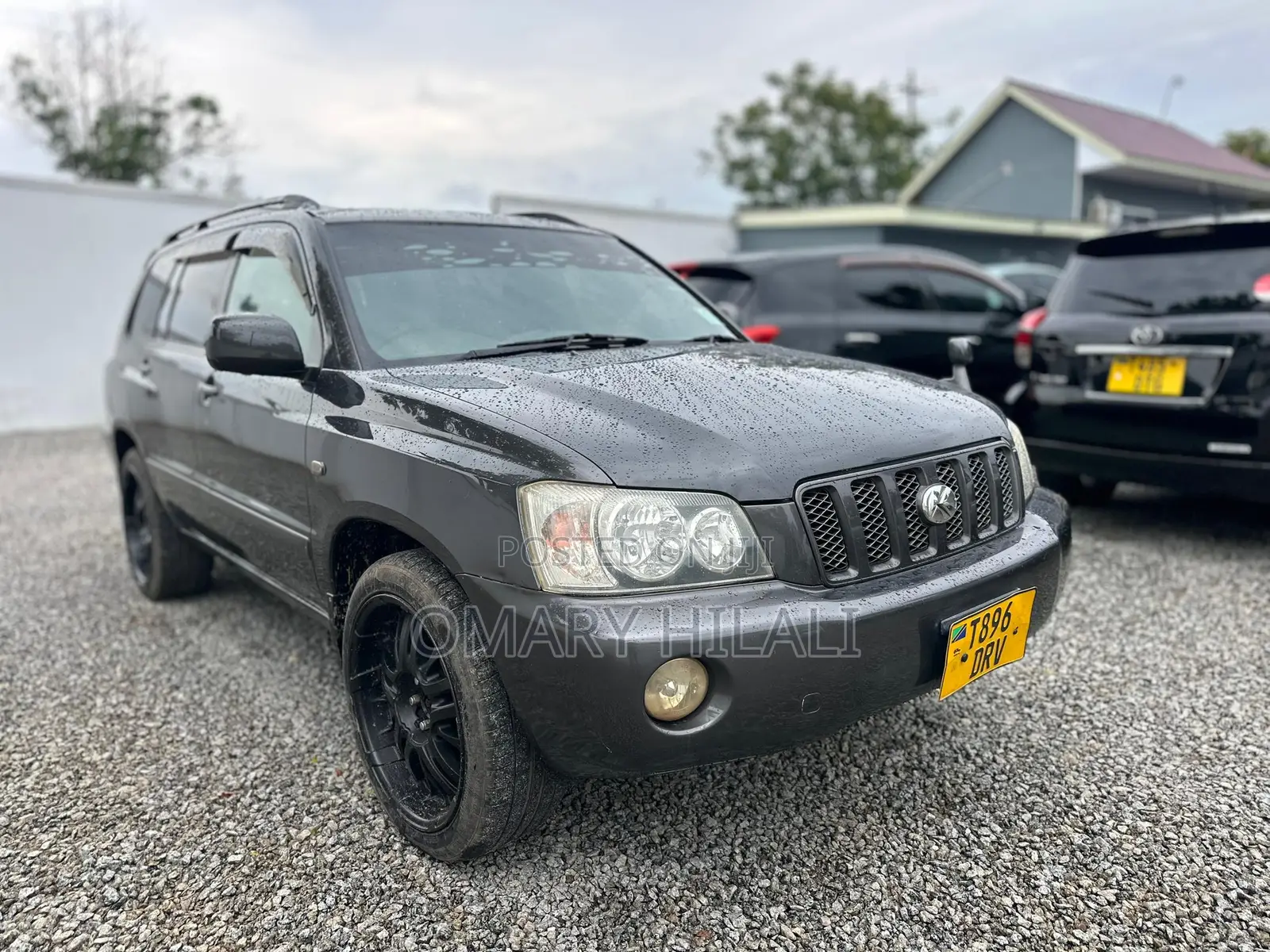 Toyota Kluger 2002 Gray