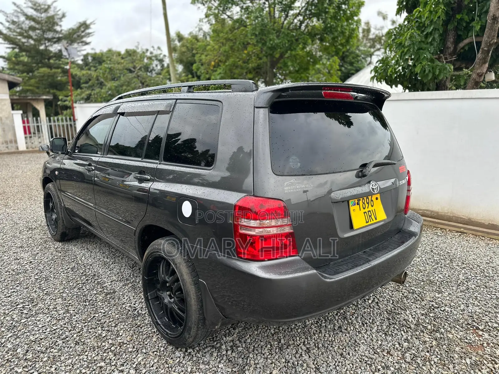 Toyota Kluger 2002 Gray