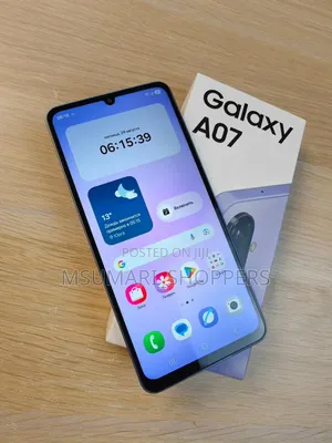 New Samsung Galaxy A07 4G 64 GB Black
