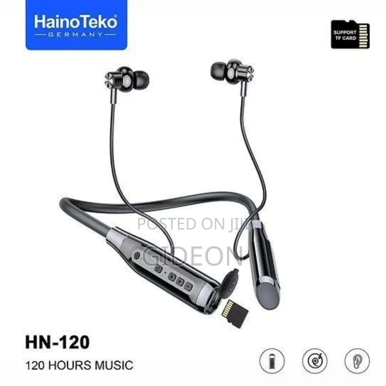 Haino Teko Hn-120 Earphones Support Tf Card