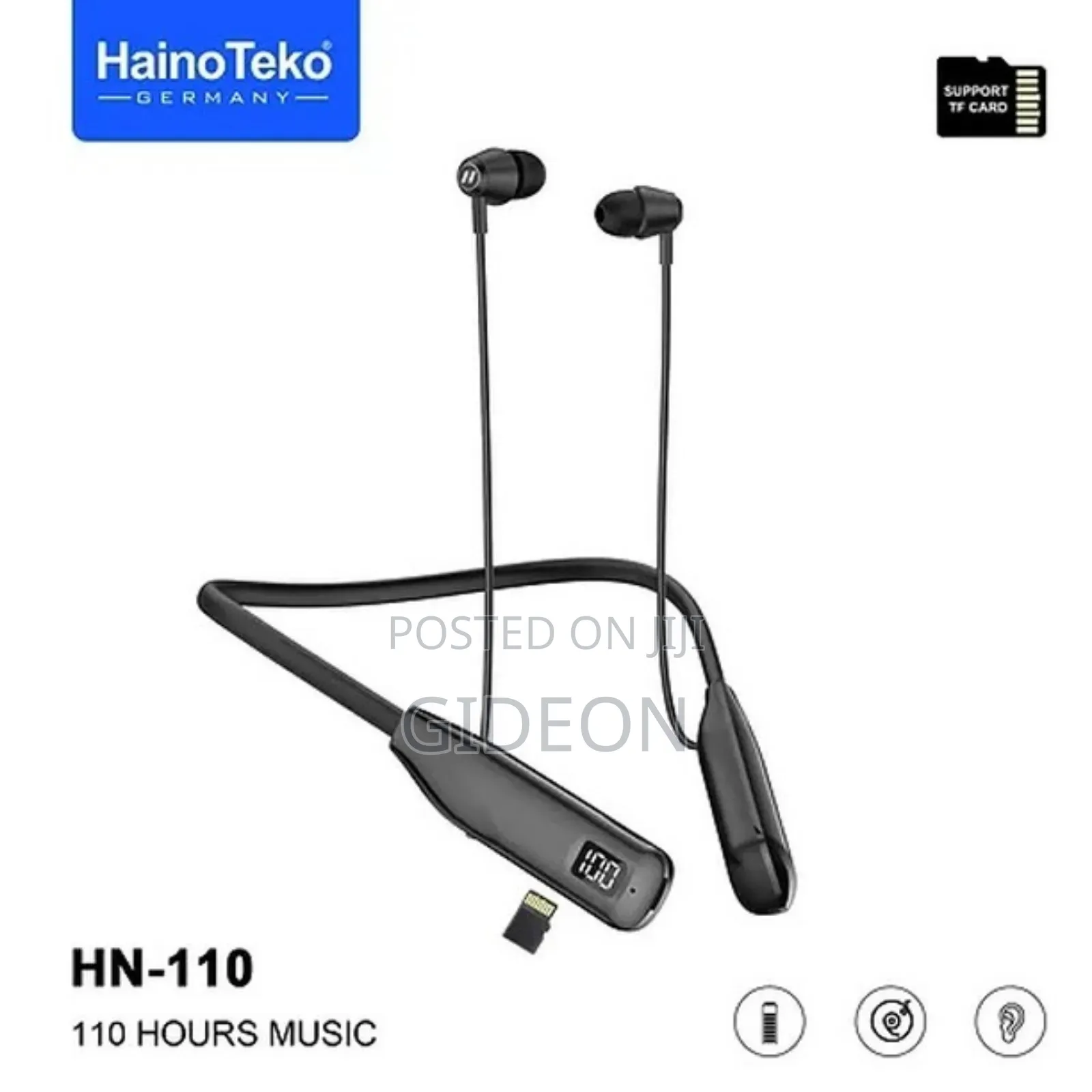 Haino Teko Hn-110 Earphone for Exercise/Running