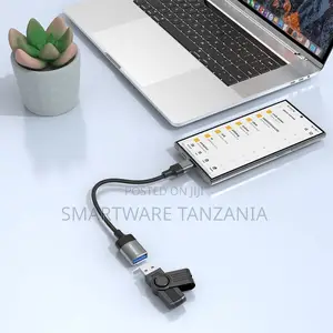 Porodo Usb-C and Lightning Otg Wires for Fast Data Transfer