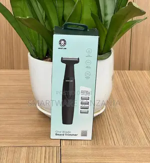Green Lion One Blade Beard Trimmer Ipx5 Waterproof Usb C 120 Min Comb