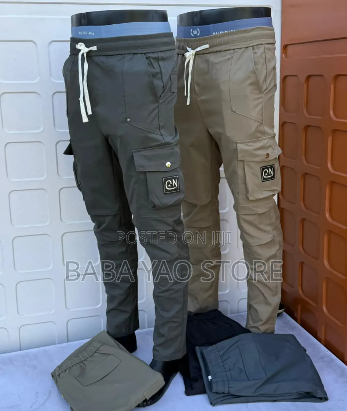 Men's Sport Style Solid Color Long Joggers Pants