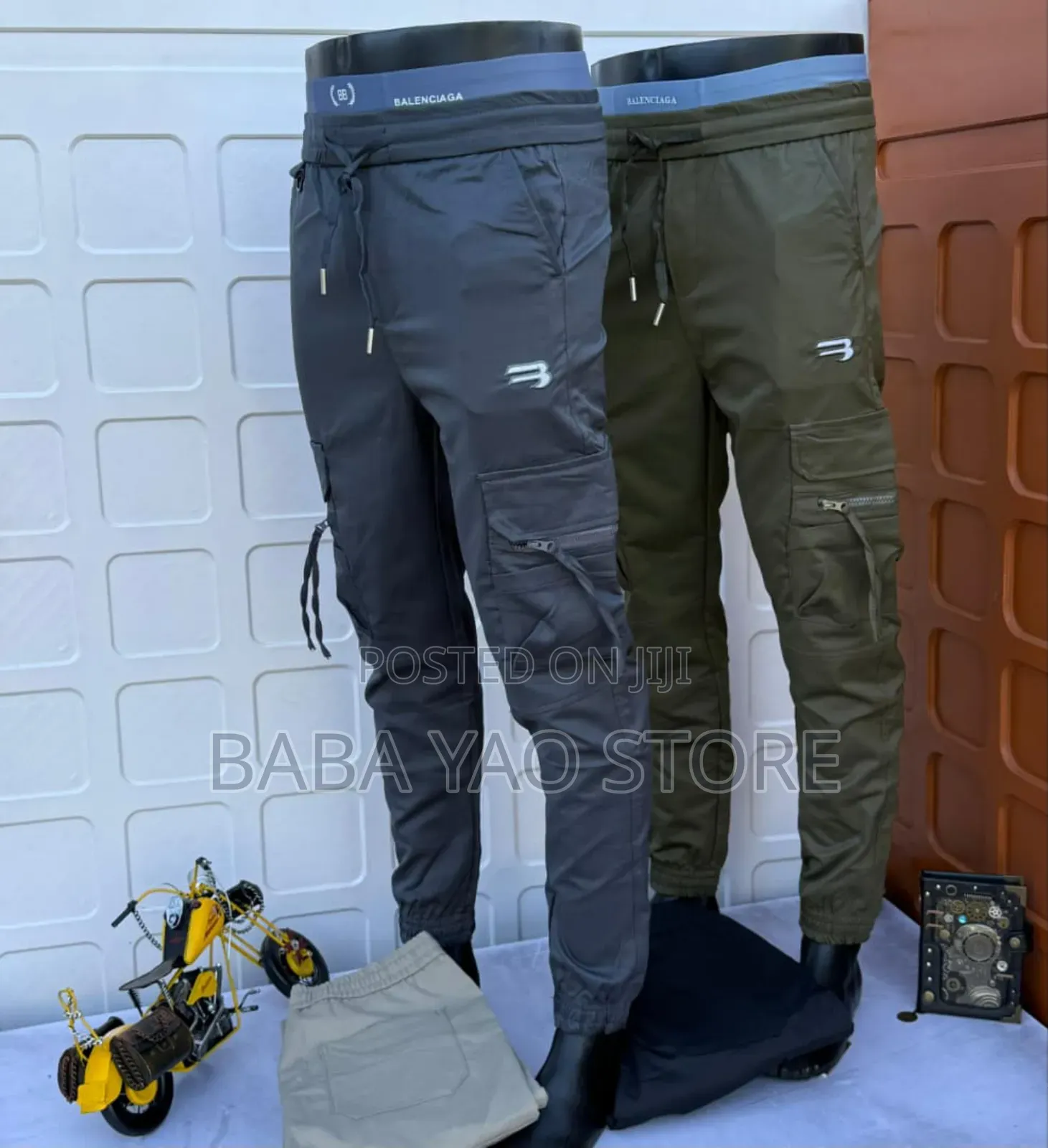 Men's Sport Style Solid Color Long Joggers Pants