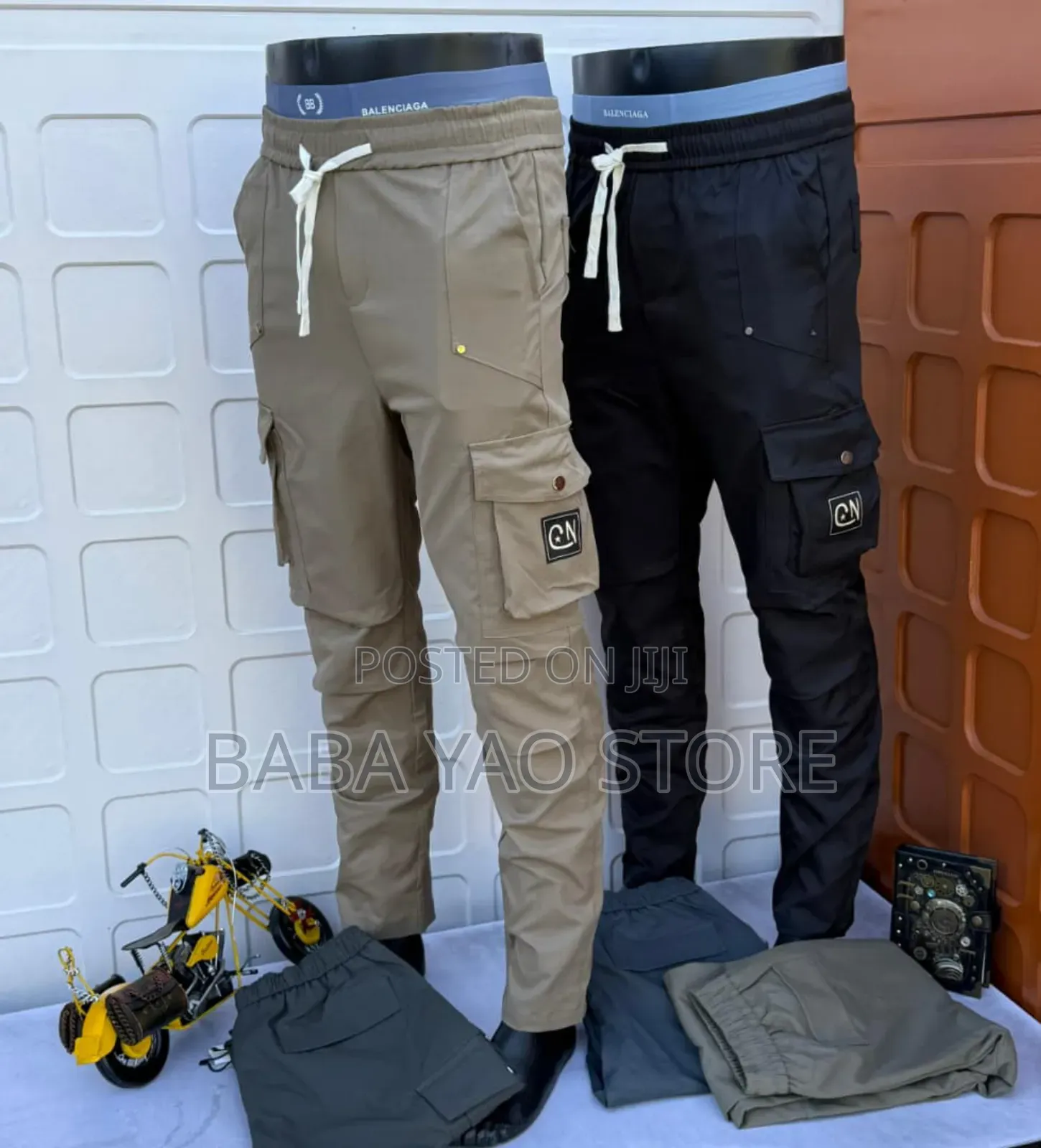 Men's Sport Style Solid Color Long Joggers Pants