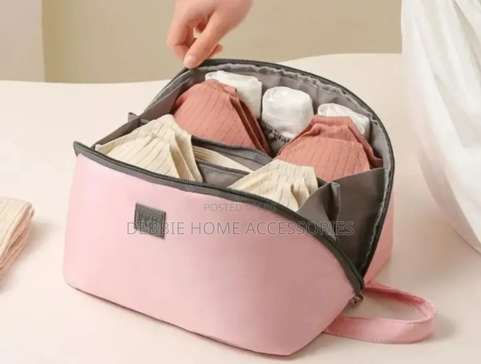 This Is a Travel Underwear Organizer Bag.