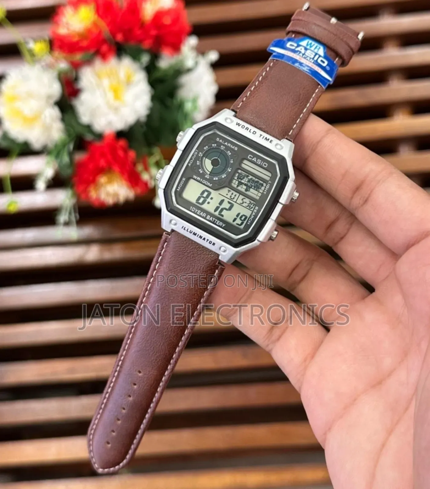 Casio Watches Leather Straps