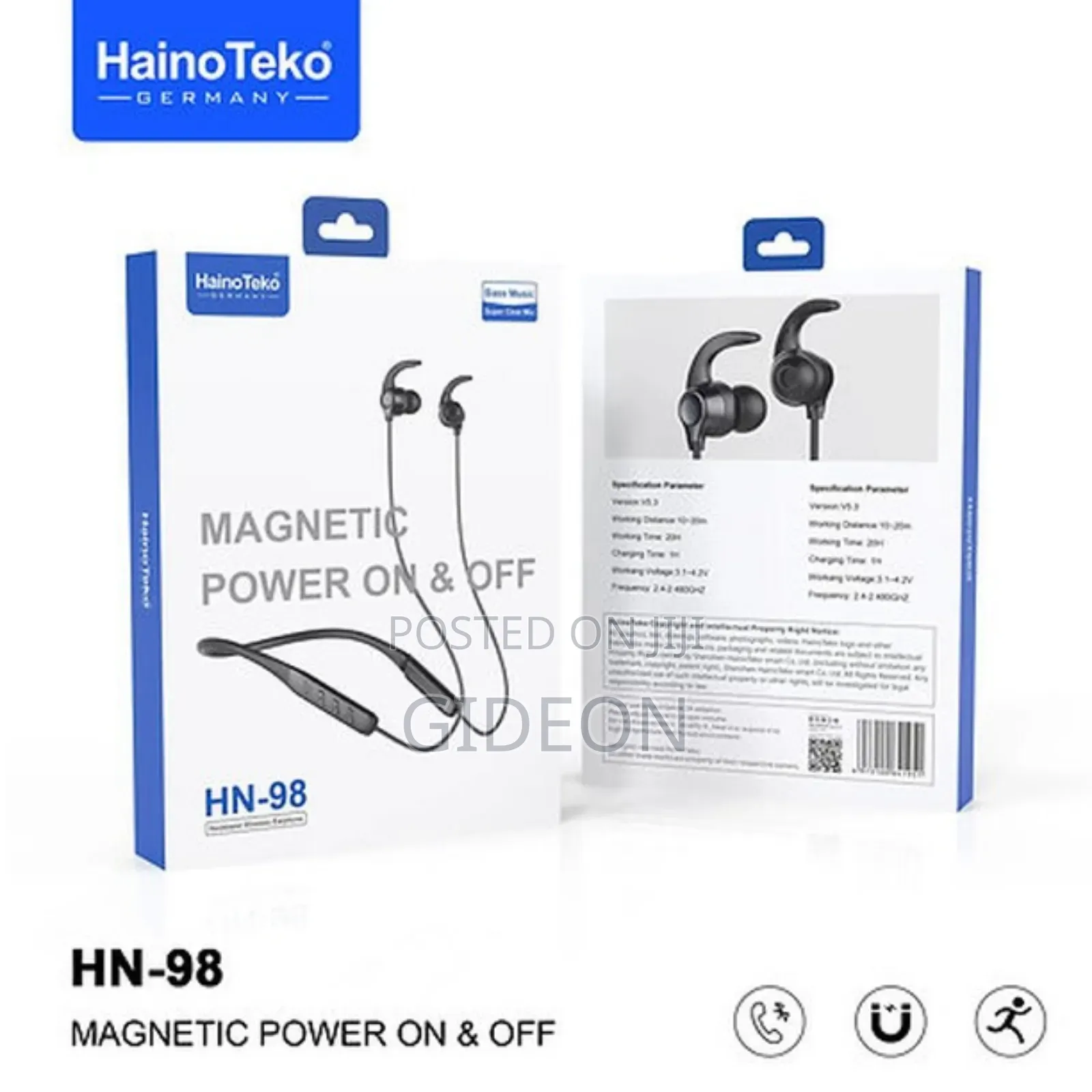 Haino Teko Hn-97 Wireless Earphones