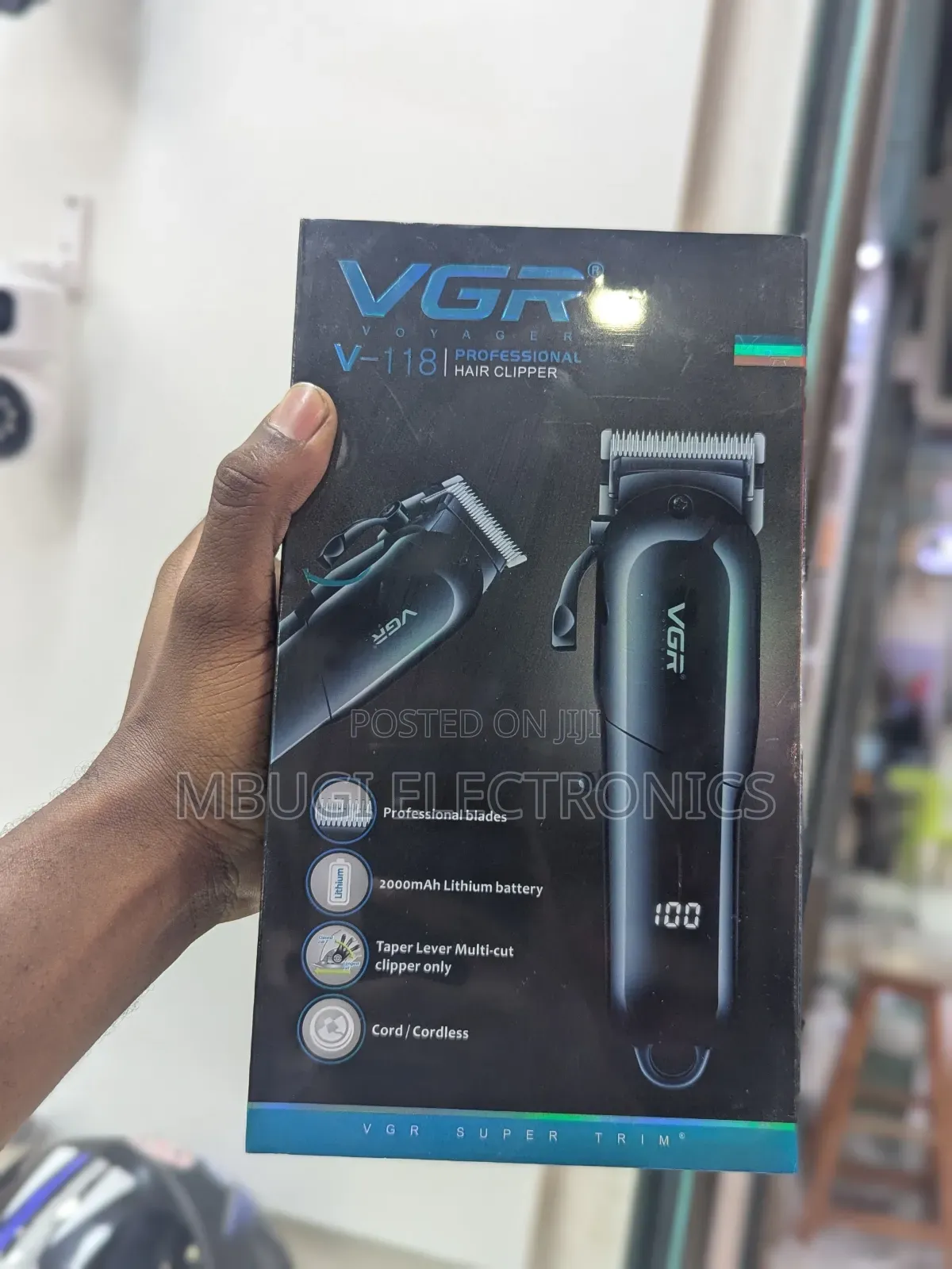 Professional Hair Clipper V118 VGR