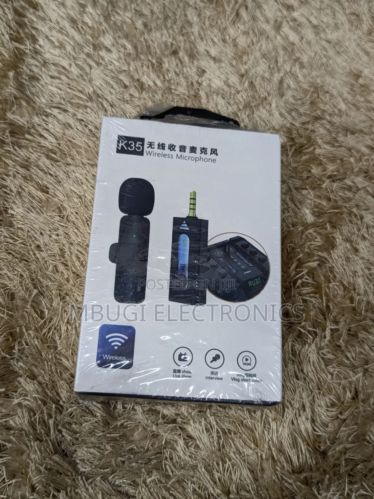 Wireless Mic for Mobile Phones and Cameras