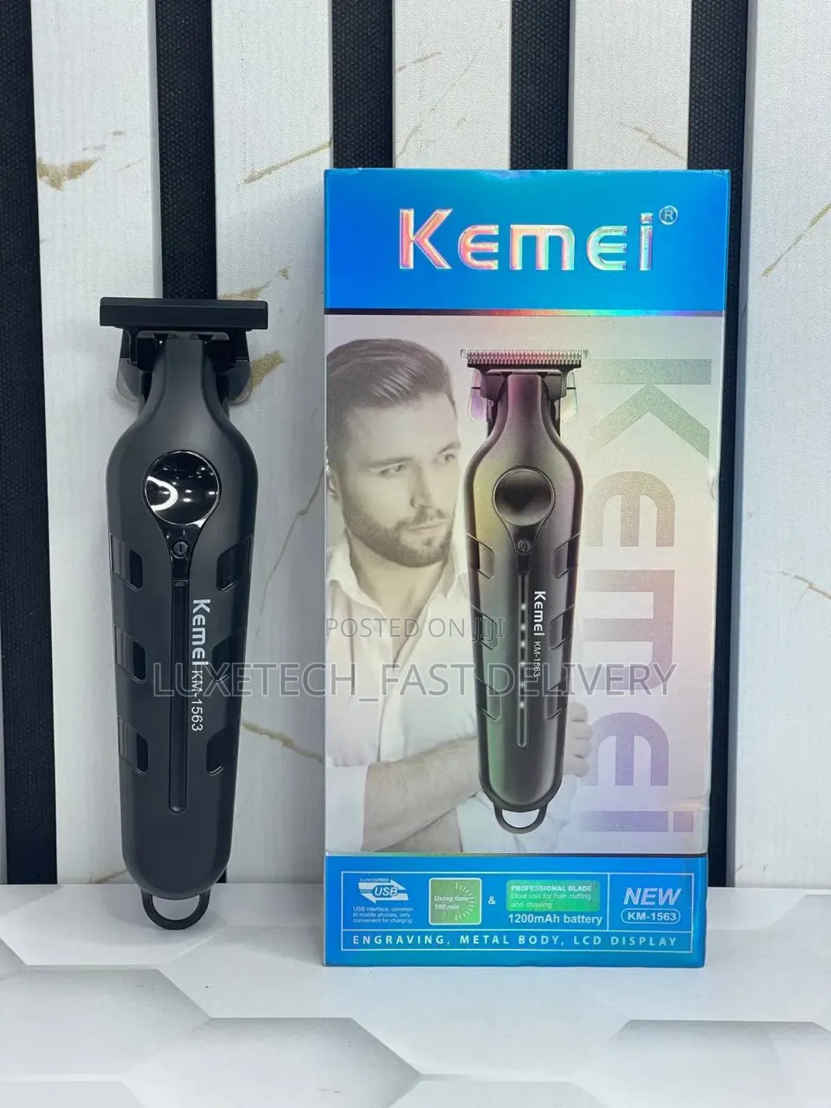 Kemei Km-1563 Professional Hair Clipper