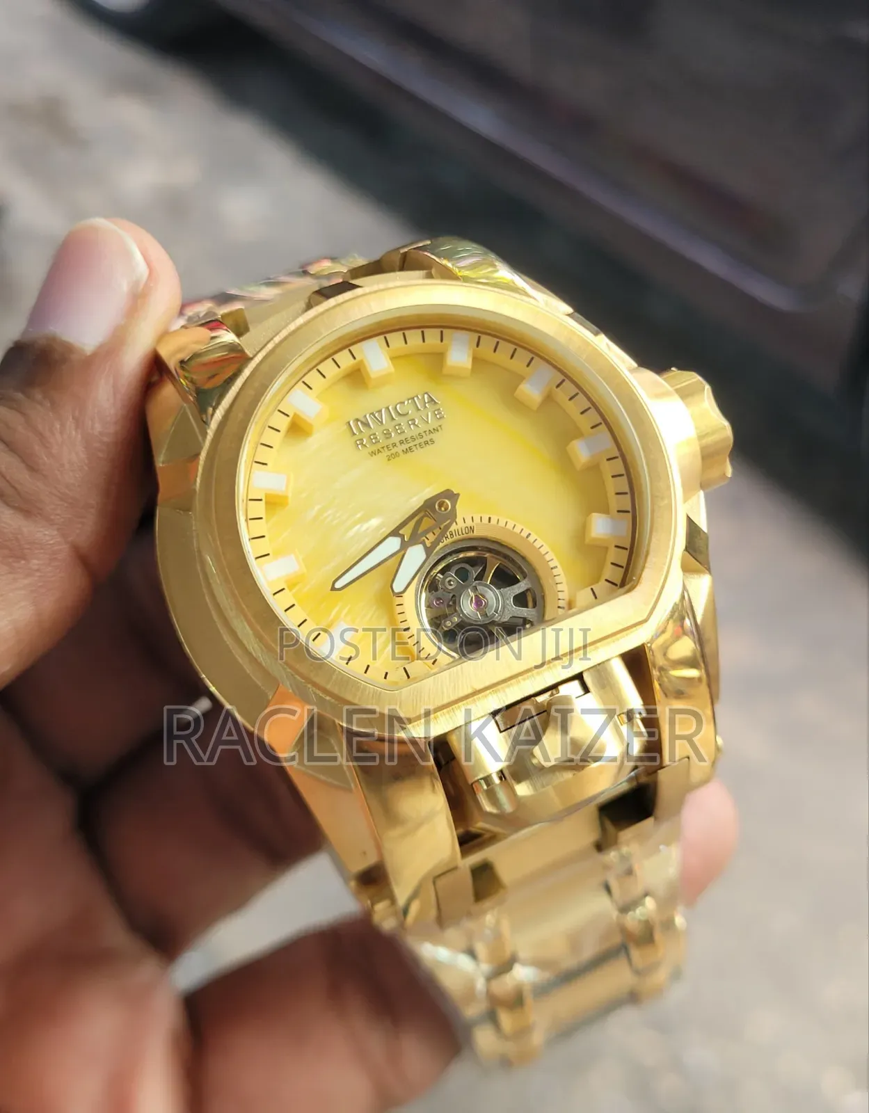 Invicta Reserve Bolt Zeus Tourbillon Watch