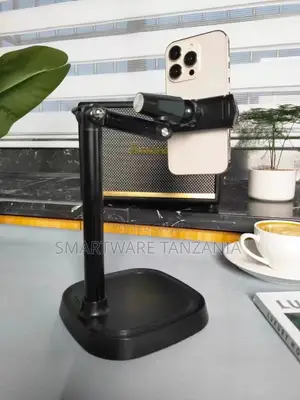 Porodo Lfs052 Multi-Angle Desktop Phone Stand Adjustable Arm Holder