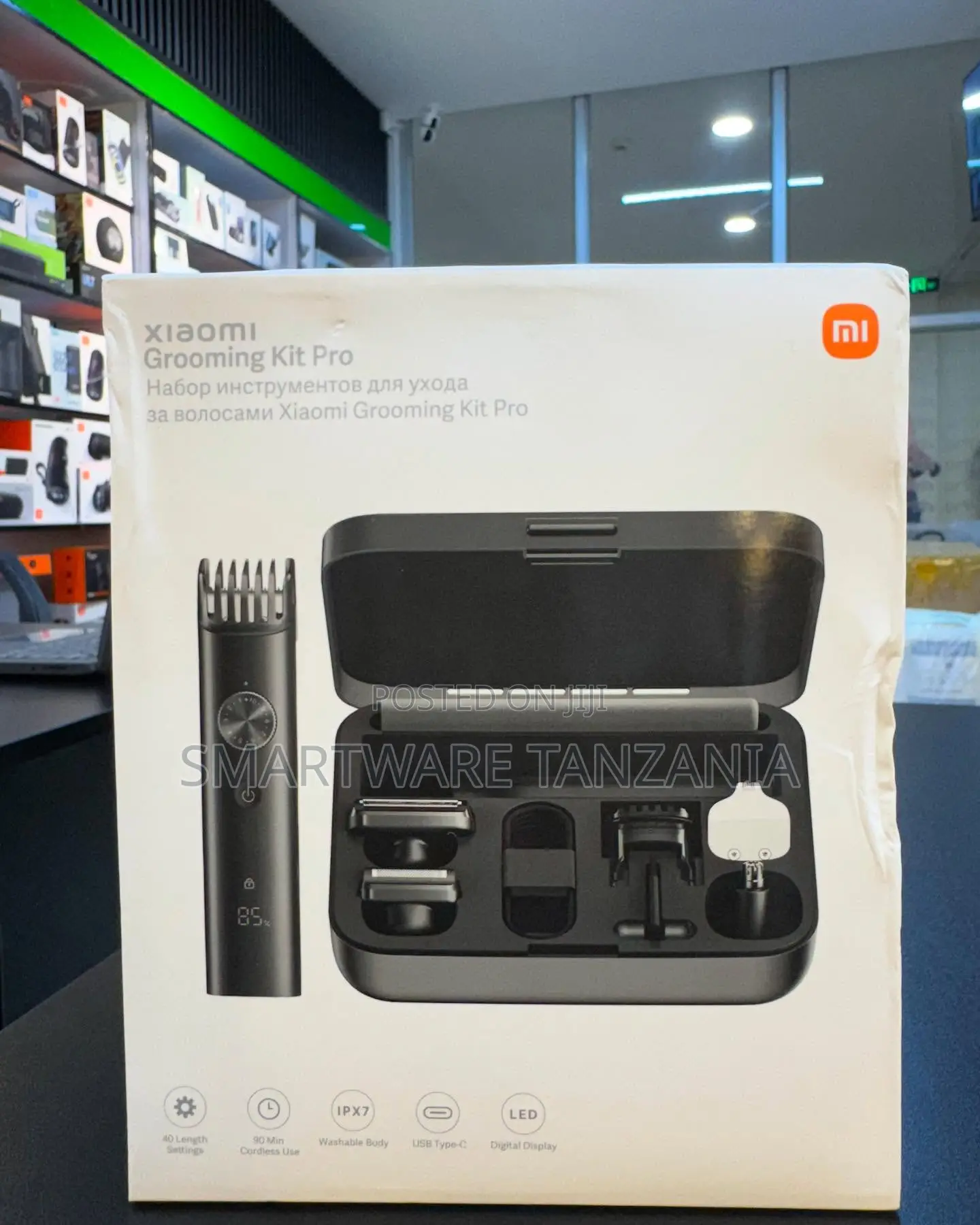 Xiaomi Grooming Kit Pro Ipx7 Washable 90 Min Usb-C Led 40 Settings