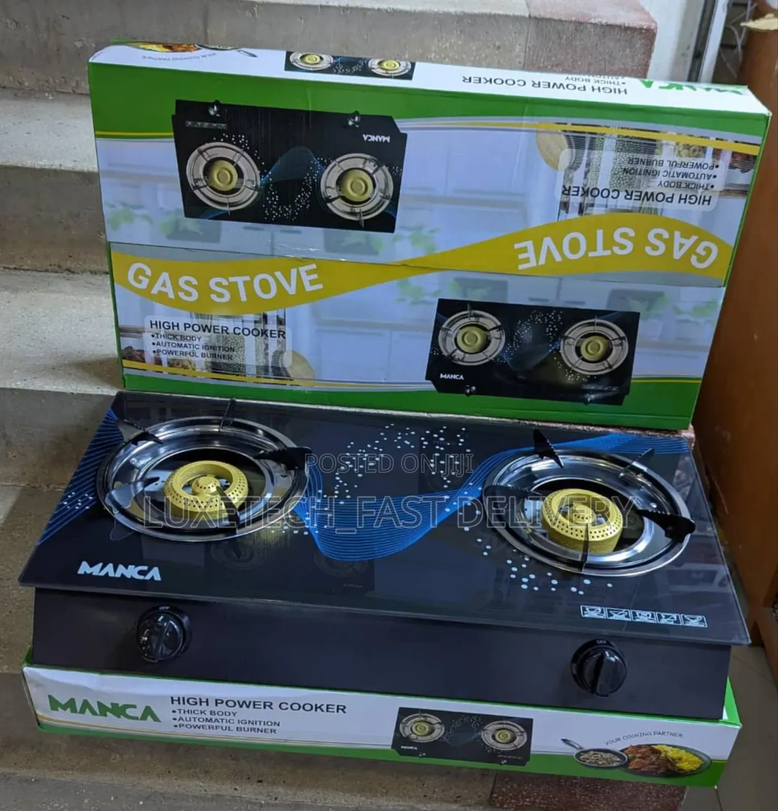 Manca 2-Burners Gas Stove